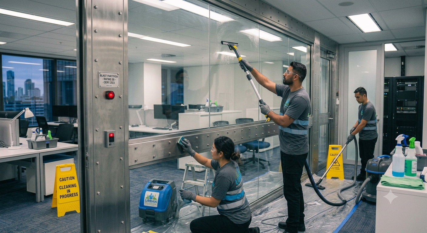 Office Glass Cleaning Service