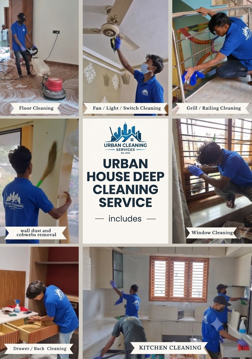 Vacant Flat Classic And Premium  Cleaning