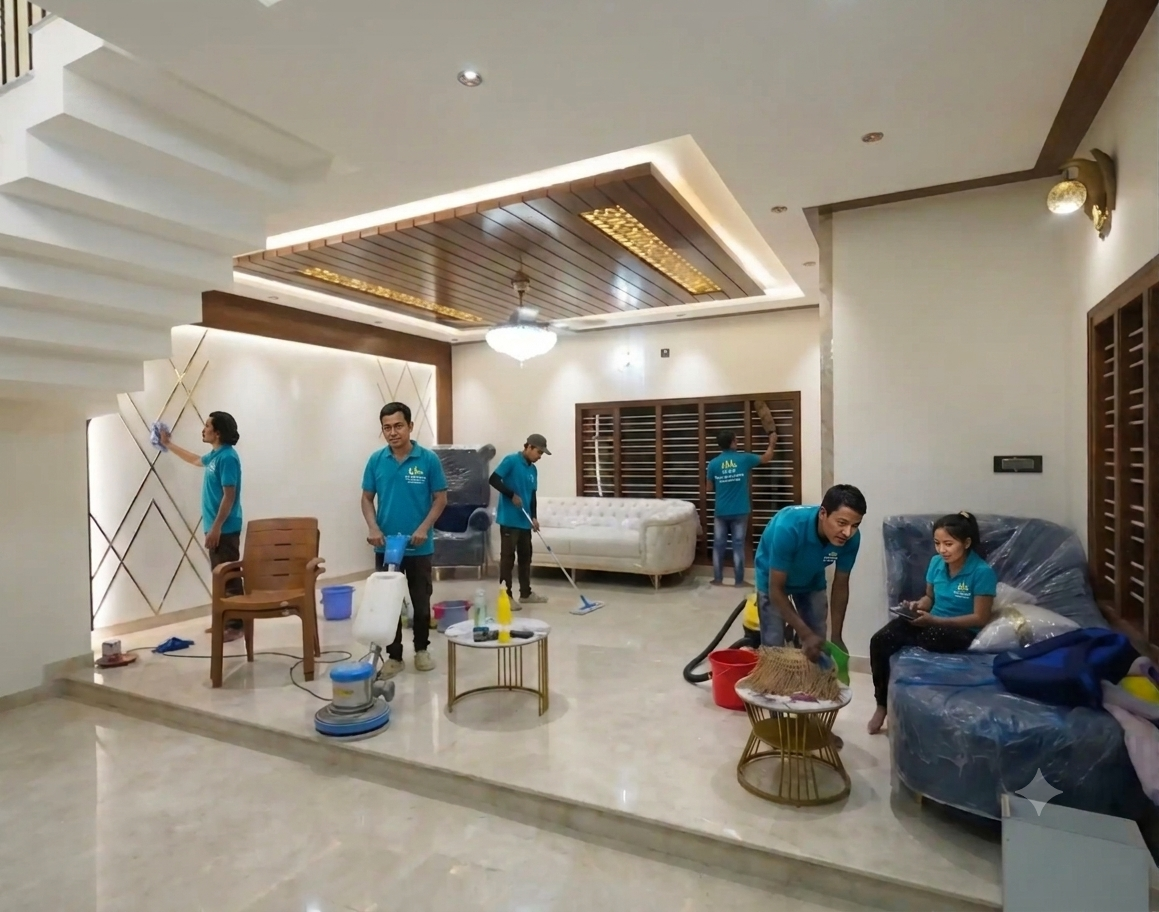 Villa and duplex house cleaning